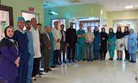 بازنشستگی همکاران مرکز آموزشی درمانی قلب حضرت سیدالشهدا(ع)